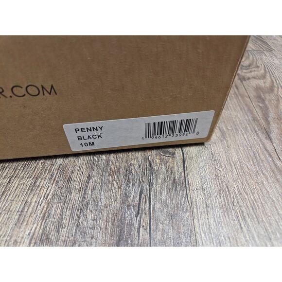 Matisse Beach Penny Bootie Size 9 Solid Black Rain Winter Boots Lug Pull On 10M - Picture 3 of 4